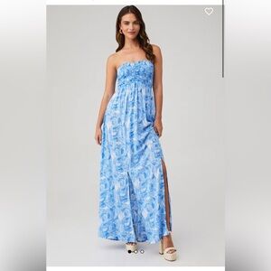 Tiare Hawaii Emilia maxi dress strapless